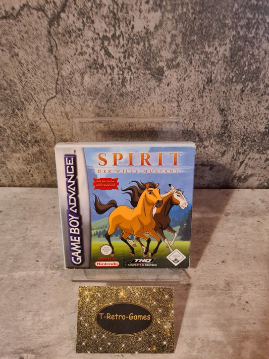Nintendo Gameboy Advance Spirit Der Wilde Mustang mit OVP und Anleitung NOE - T-Retro-Games 