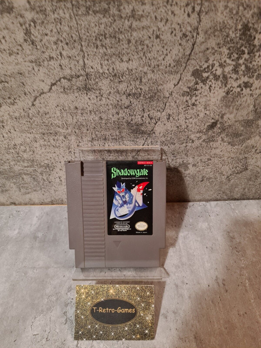 Nintendo NES Shadowgate Modul USA - T-Retro-Games 