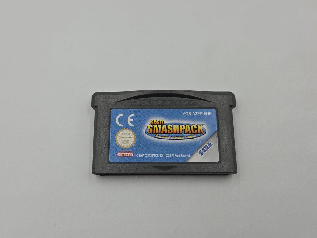 Nintendo Game Boy Advance Spiel Sega Smashpack mit OVP und Anleitung EUR
