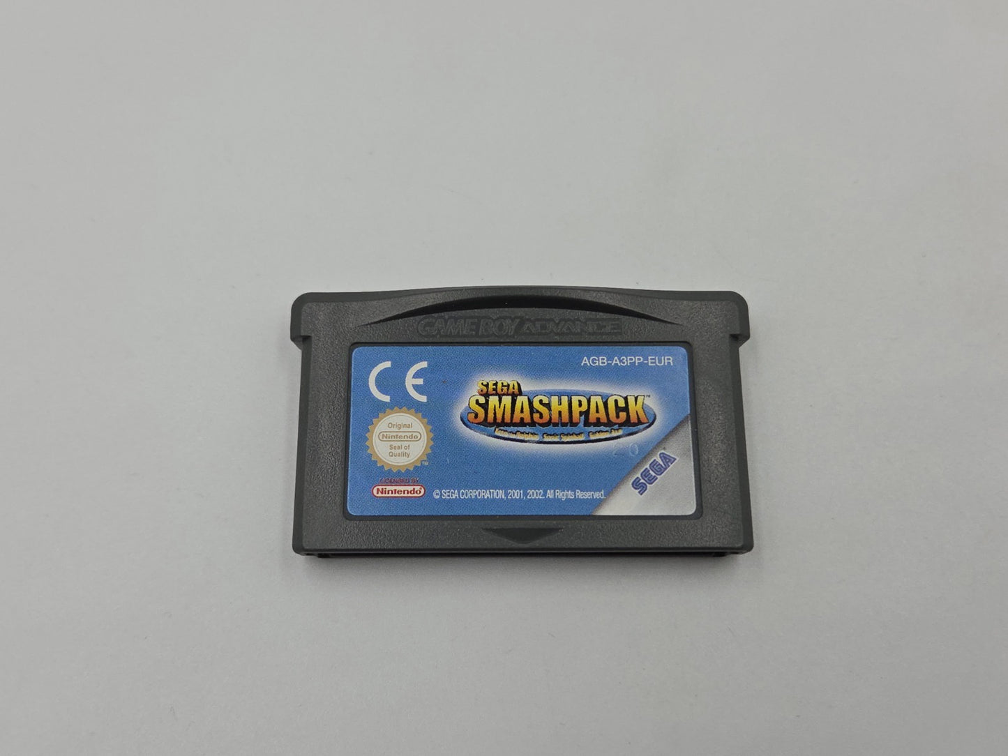 Nintendo Game Boy Advance Spiel Sega Smashpack mit OVP und Anleitung EUR