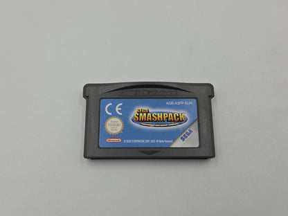 Nintendo Game Boy Advance Spiel Sega Smashpack mit OVP und Anleitung EUR