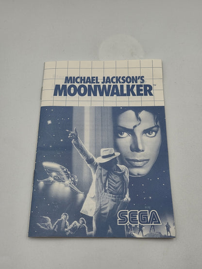 Sega Master System Michael Jackson's Moonwalker mit OVP und Anleitung USA