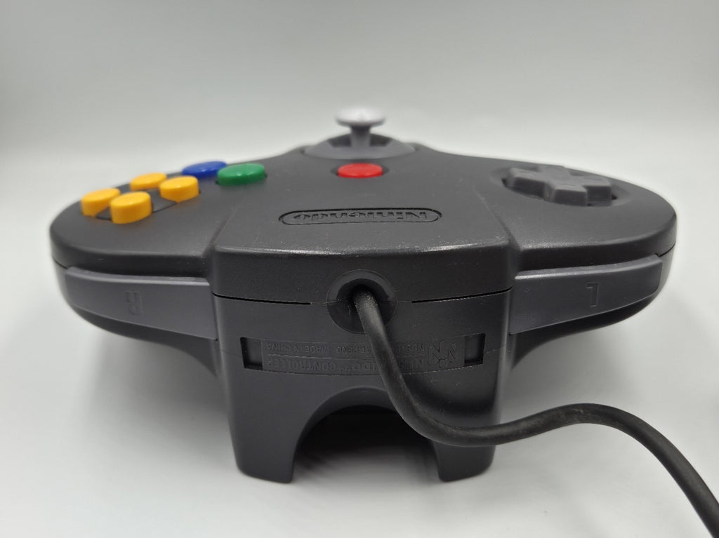 Nintendo 64 N64 Controller Schwarz Black