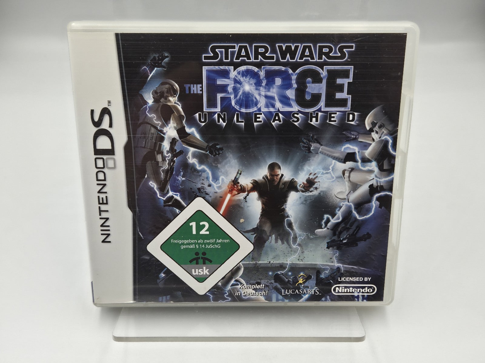 Nintendo DS Spiel Star Wars The Force Unleashed mit OVP und Anleitung NOE