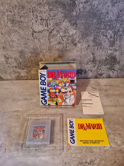 Nintendo Game Boy Classic Dr. Mario mit OVP und Anleitung FAH - T-Retro-Games 