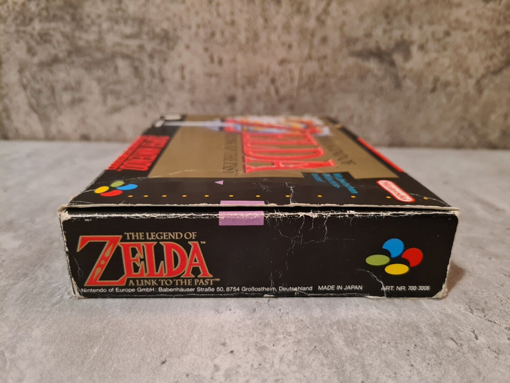 Super Nintendo The Legend of Zelda A Link to the Past mit OVP + Anleitung NOE - T-Retro-Games 