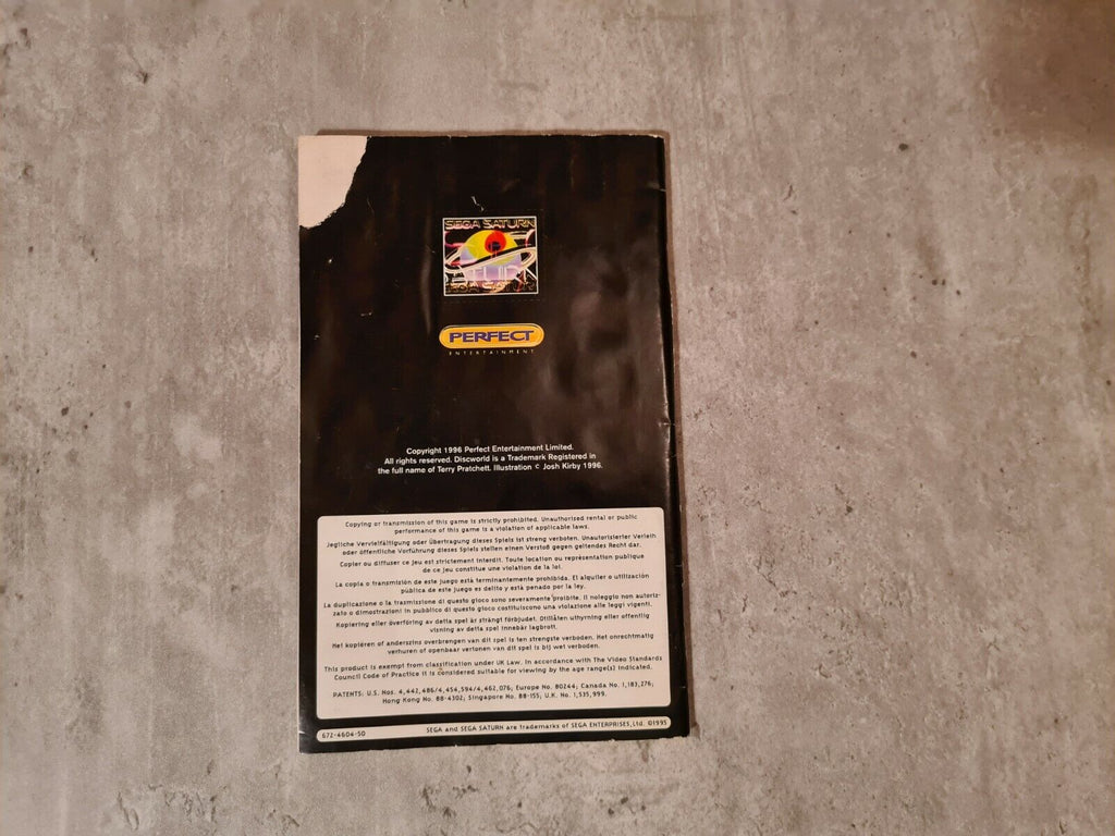 Sega Saturn Discworld II mit OVP und Anleitung Multi Language - T-Retro-Games 