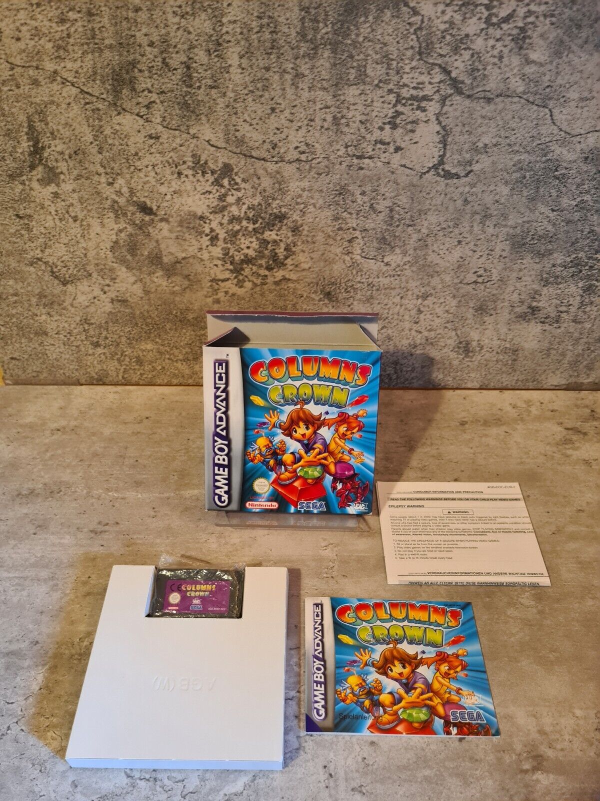 Gameboy Advance Columns Crown mit OVP und Anleitung NOE - T-Retro-Games 