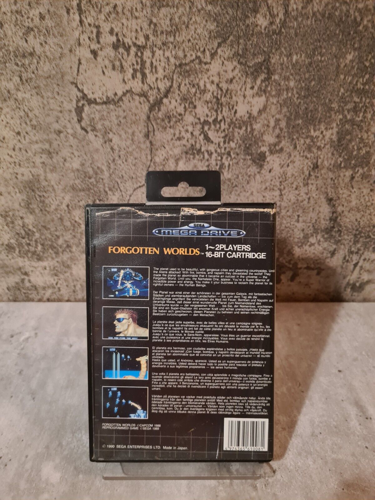 Sega Mega Drive Spiel Forgotten Worlds mit OVP Multi Language - T-Retro-Games 
