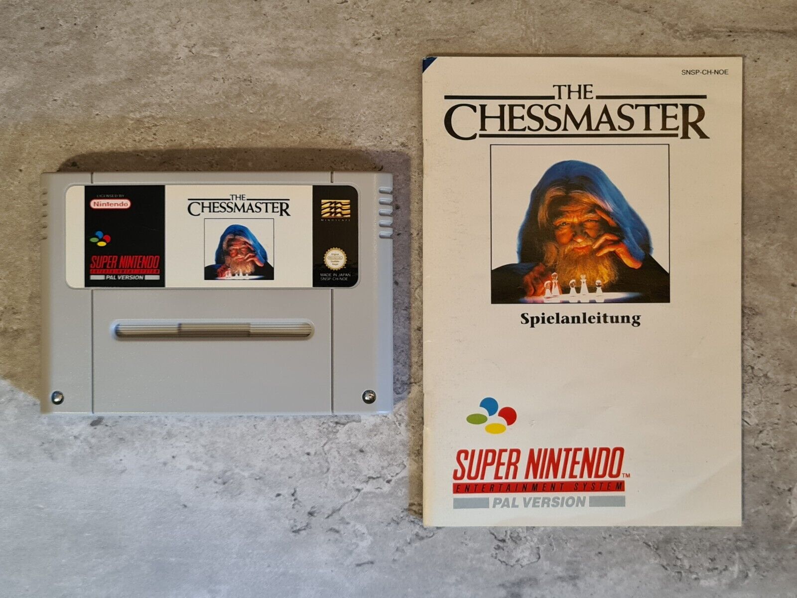 SNES Super Nintendo The Chessmaster mit OVP und Anleitung NOE - T-Retro-Games 