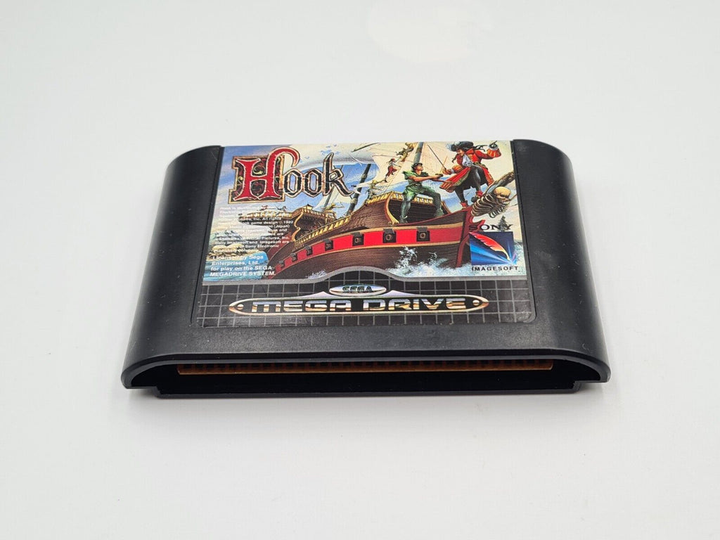 Sega Mega Drive Spiel Hook mit OVP und Anleitung Multi Language - T-Retro-Games 