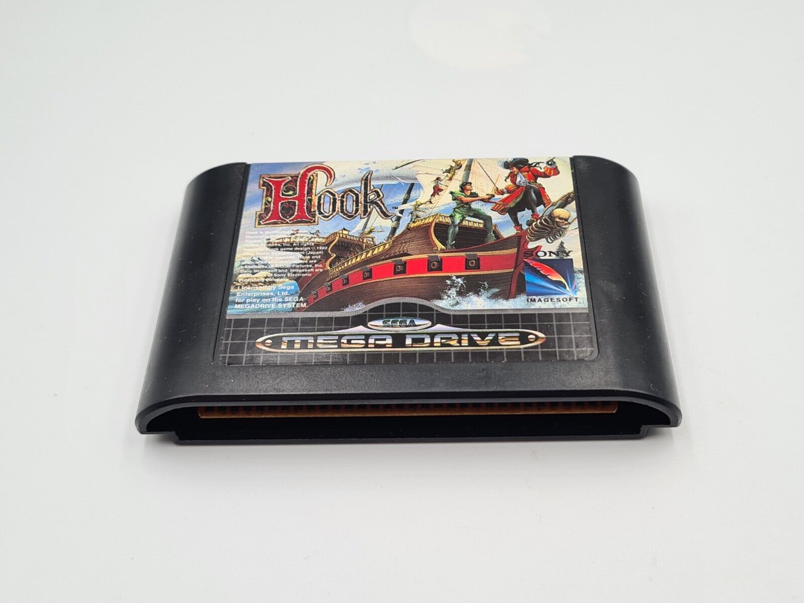 Sega Mega Drive Spiel Hook mit OVP und Anleitung Multi Language - T-Retro-Games 