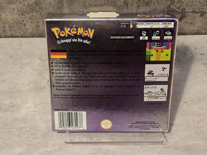 Nintendo Game Boy Color Pokemon Kristall Edition mit OVP und Anleitung NOE