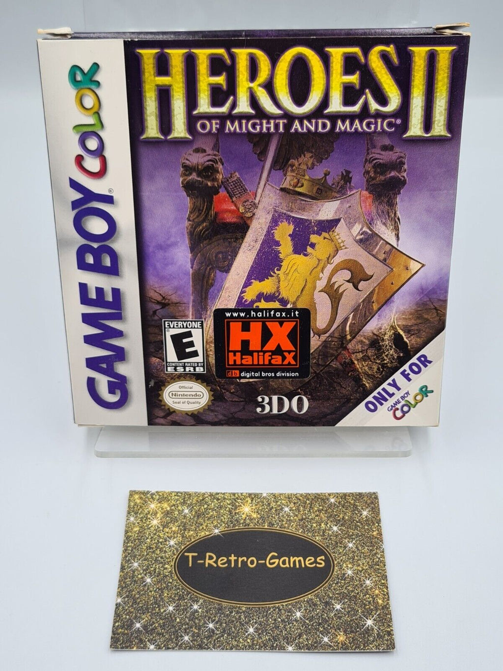 Nintendo Game Boy Color Heroes II Of Might And Magic mit OVP und Anleitung USA - T-Retro-Games 