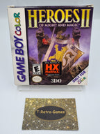 Nintendo Game Boy Color Heroes II Of Might And Magic mit OVP und Anleitung USA - T-Retro-Games 