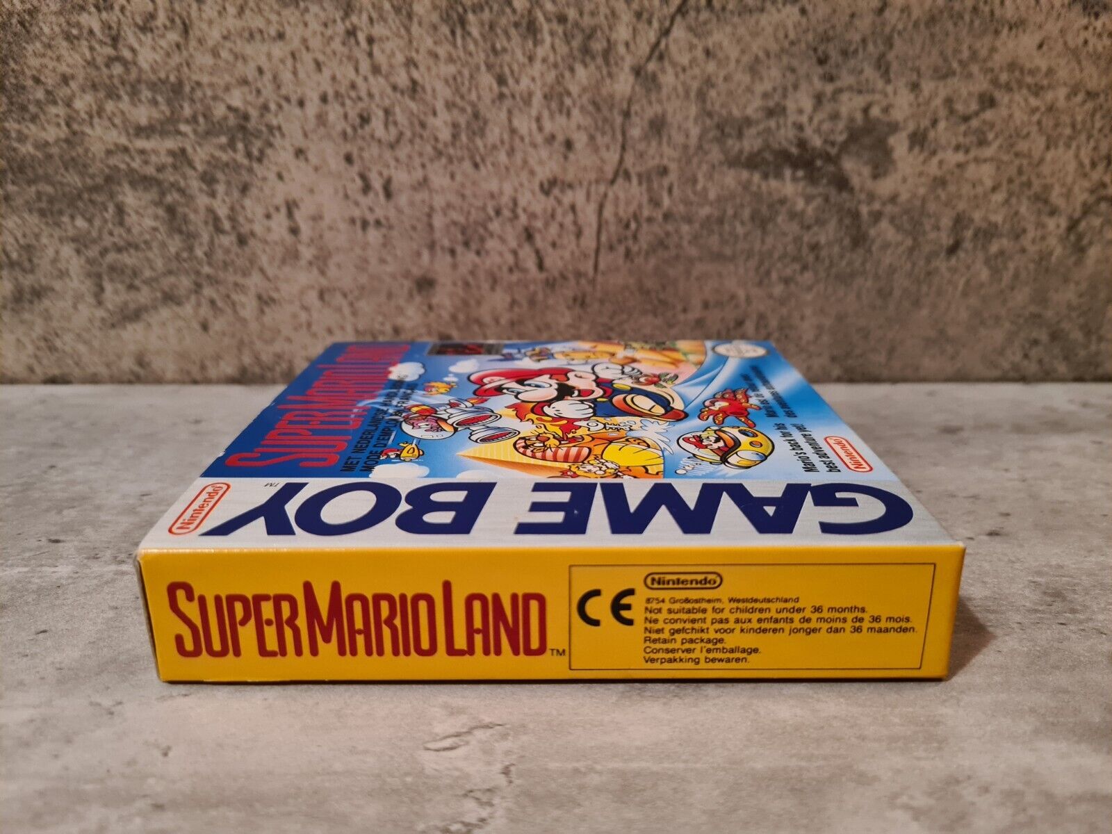 Nintendo Game Boy Classic Spiel Super Mario Land mit OVP und Anleitung FAH - T-Retro-Games 