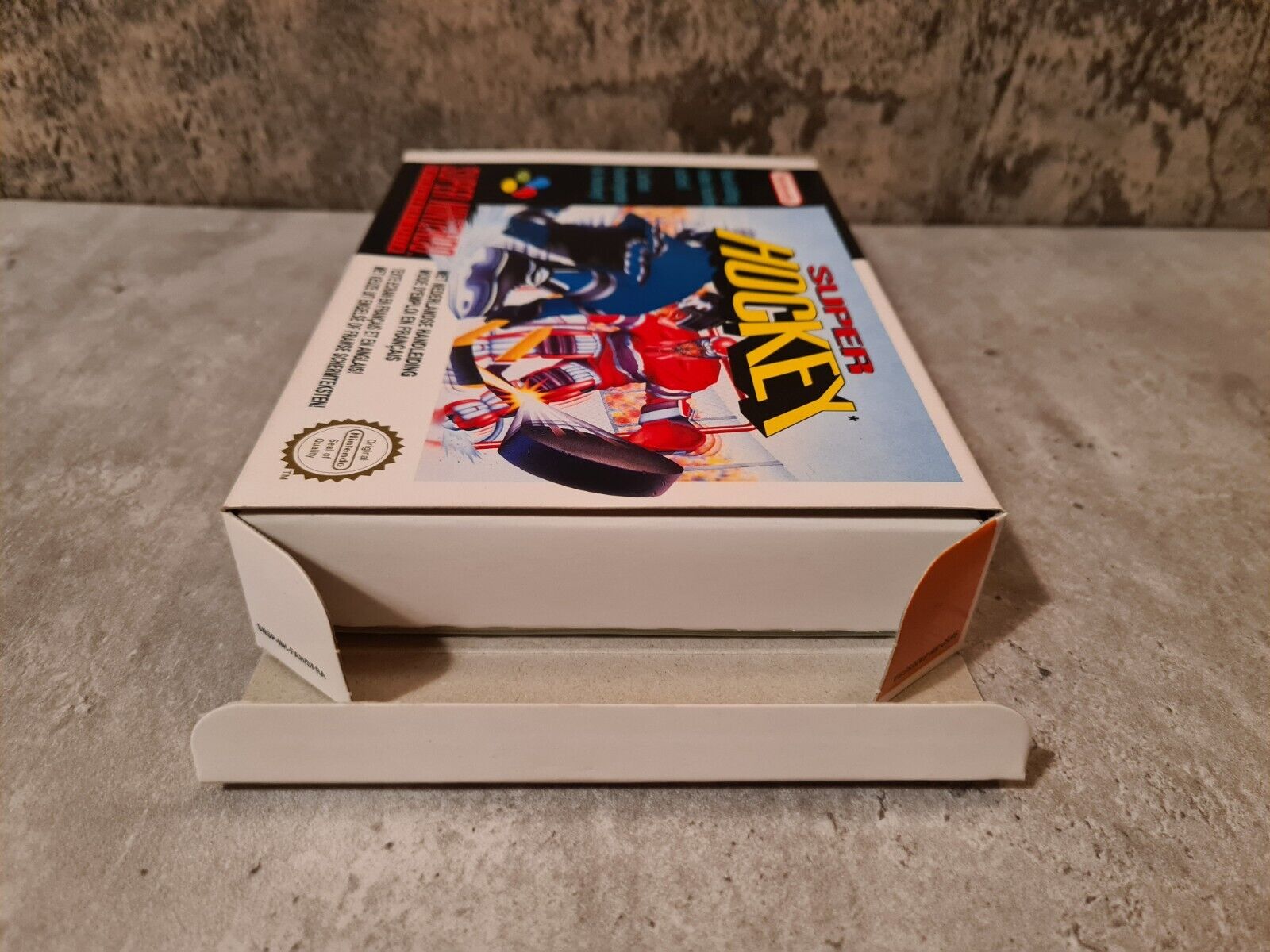 SNES Super Nintendo Super Hockey mit OVP und Anleitung FAH /SFRA - T-Retro-Games 