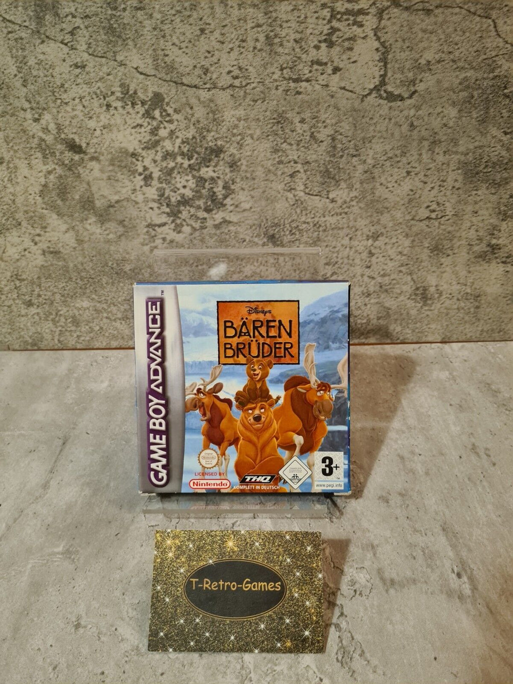 Nintendo Gameboy Advance Disney's Bären Brüder mit OVP und Anleitung NOE - T-Retro-Games 