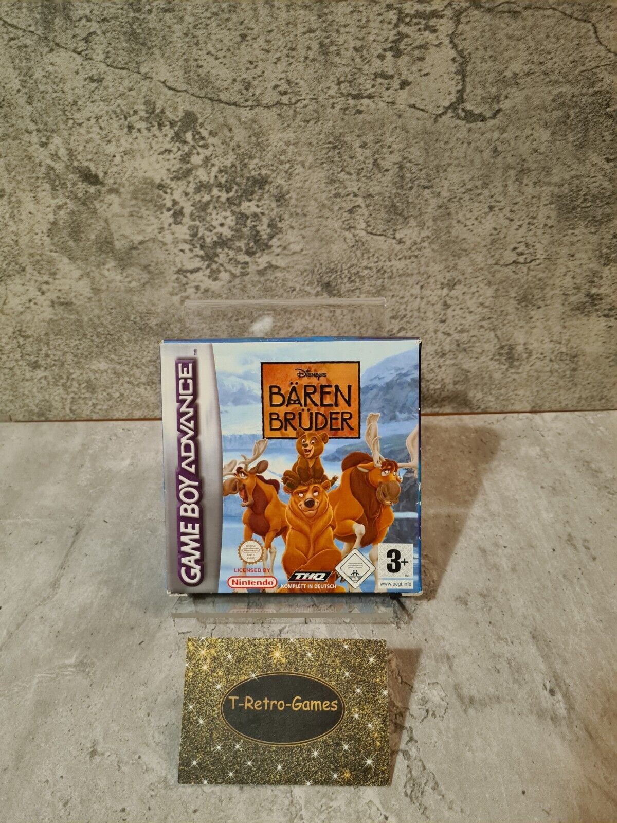 Nintendo Gameboy Advance Disney's Bären Brüder mit OVP und Anleitung NOE - T-Retro-Games 