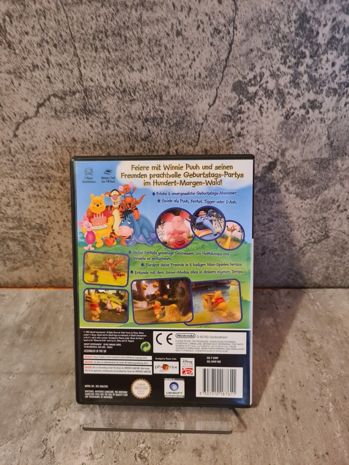 GameCube Disney's Winnie Puuh Kunterbunte Abenteuer mit OVP und Anleitung NOE - T-Retro-Games 