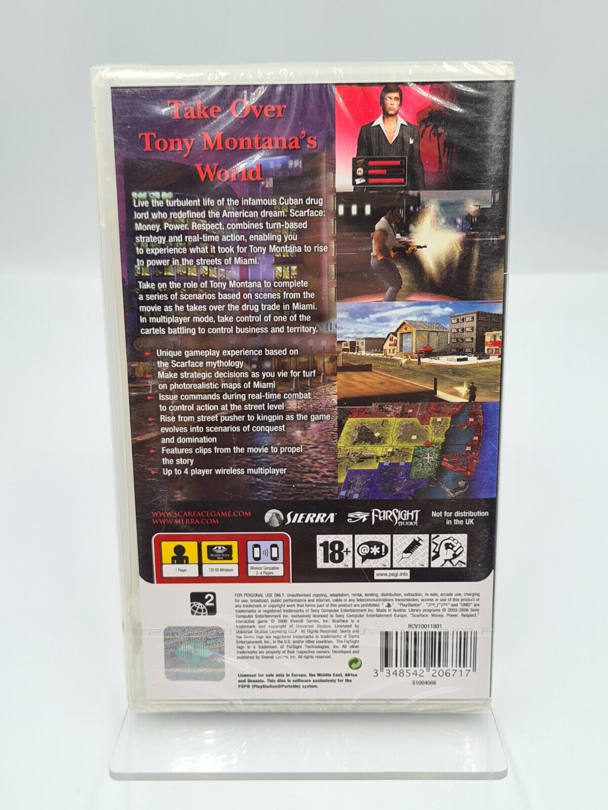 Sony PSP Spiel Scarface OVP Neu NEW Sealed Englisch - T-Retro-Games 