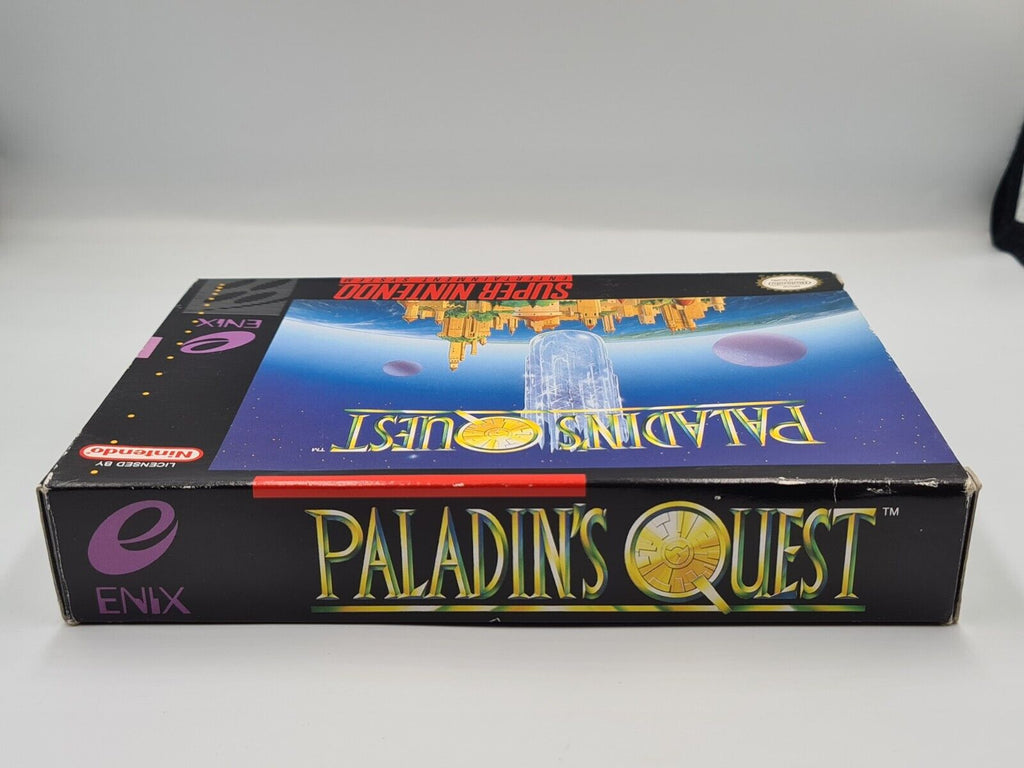 SNES Super Nintendo Paladin's Quest mit OVP und Anleitung + Karte NTSC-USA - T-Retro-Games 