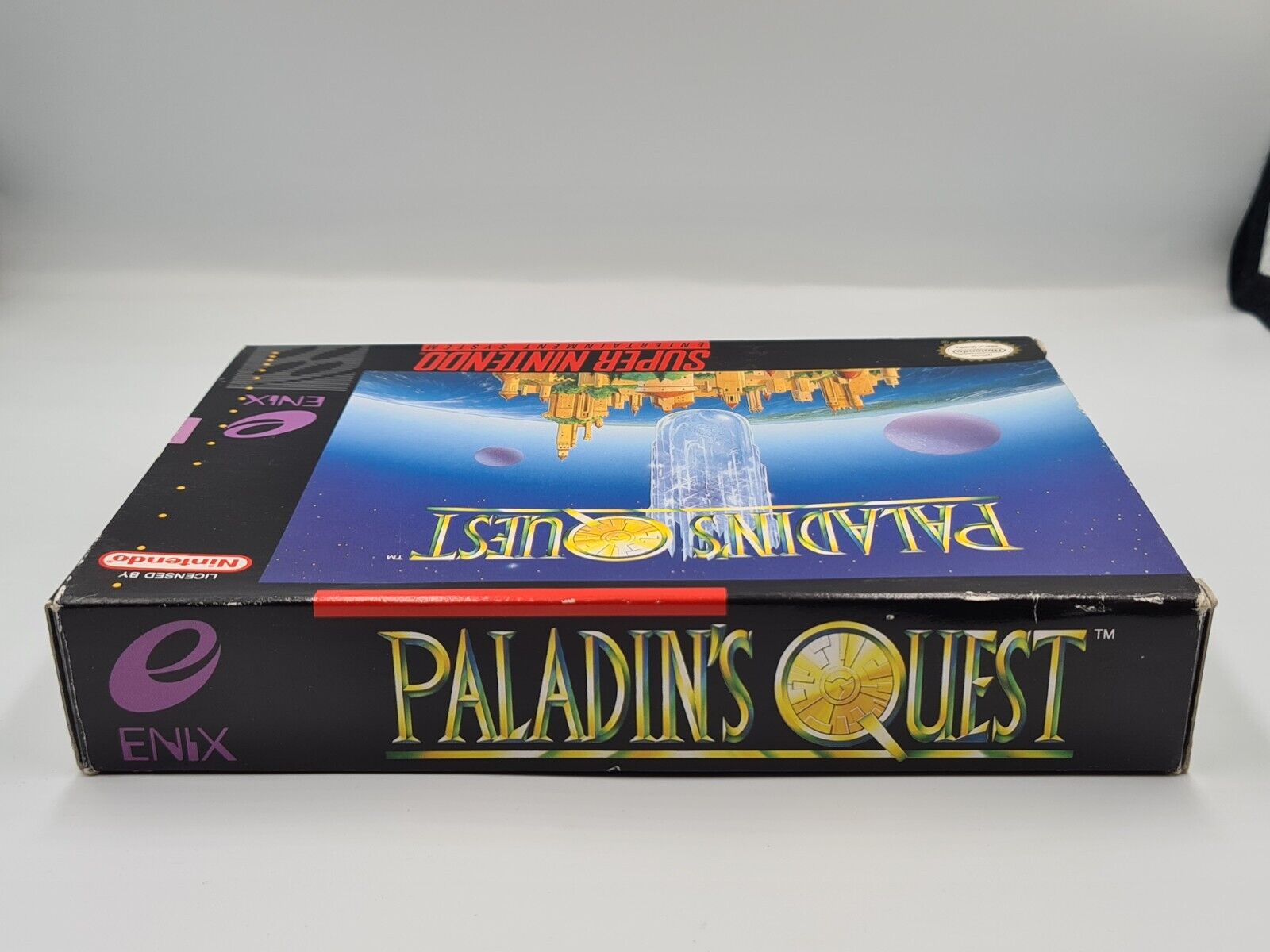 SNES Super Nintendo Paladin's Quest mit OVP und Anleitung + Karte NTSC-USA - T-Retro-Games 