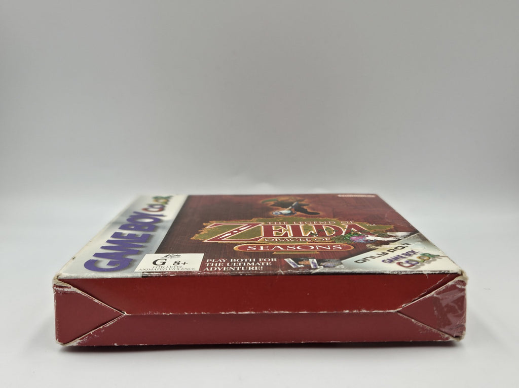 Game Boy Color The Legend of Zelda Oracle of Seasons mit OVP und Anleitung AUS
