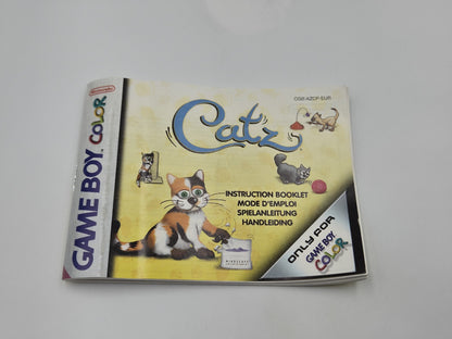 Nintendo Game Boy Color Catz mit OVP und Anleitung EUR