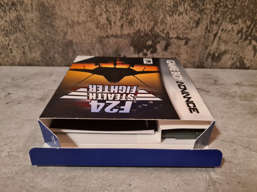 Gameboy Advance F24 Stealth Fighter mit OVP und Anleitung USA - T-Retro-Games 