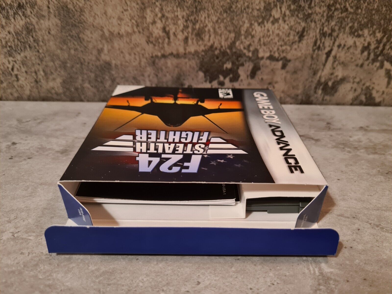 Gameboy Advance F24 Stealth Fighter mit OVP und Anleitung USA - T-Retro-Games 