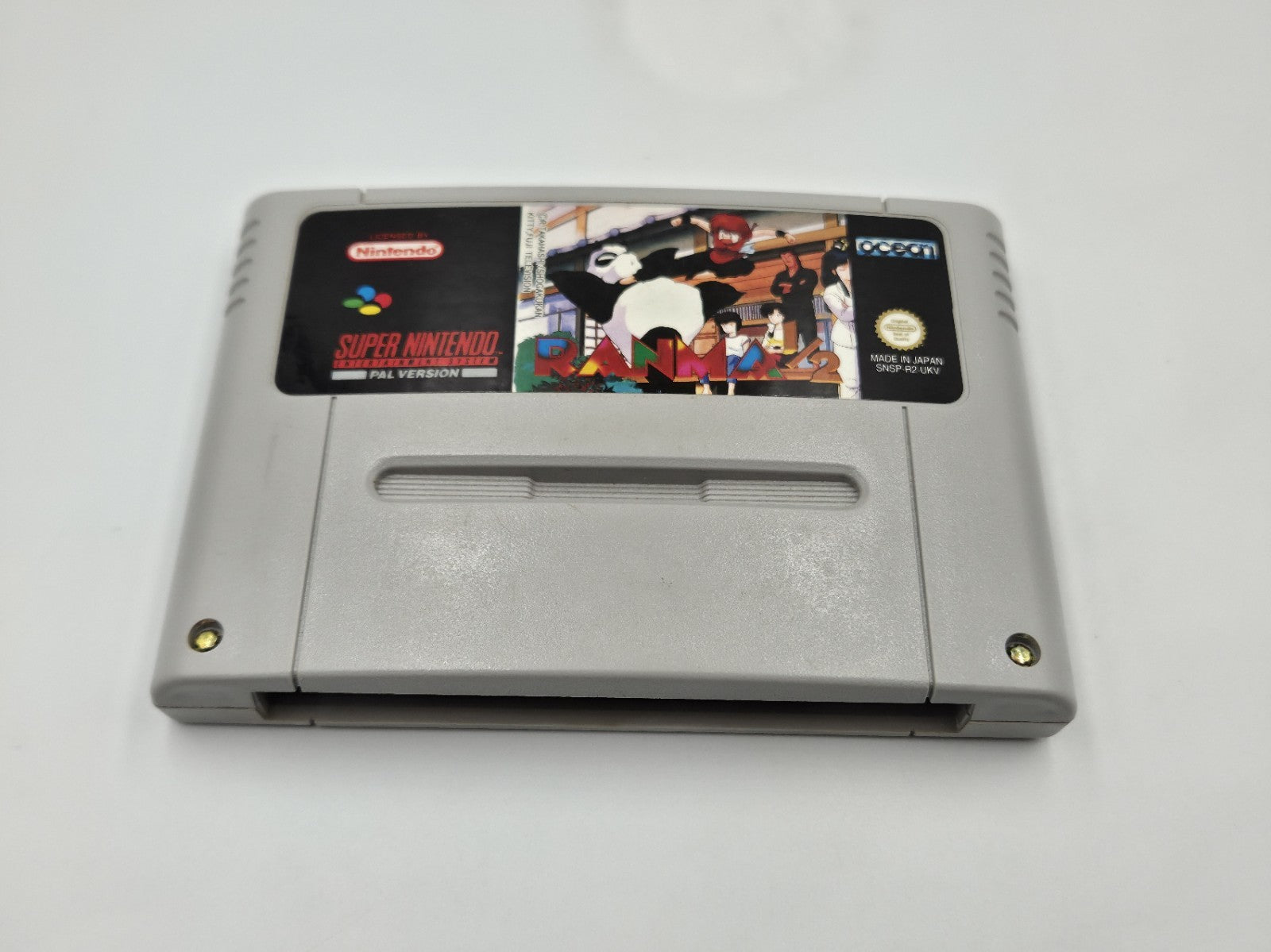 SNES Super Nintendo Spiel Ranma 1/2 mit OVP und Anleitung UKV
