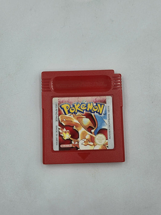Nintendo Game Boy Classic Pokemon Rote Edition Modul NOE speichert