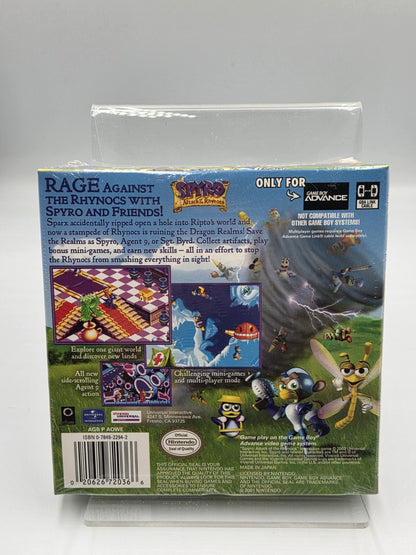 Nintendo Game Boy Advance Spyro Attack of The Rhynocs USA Sealed  Neu New