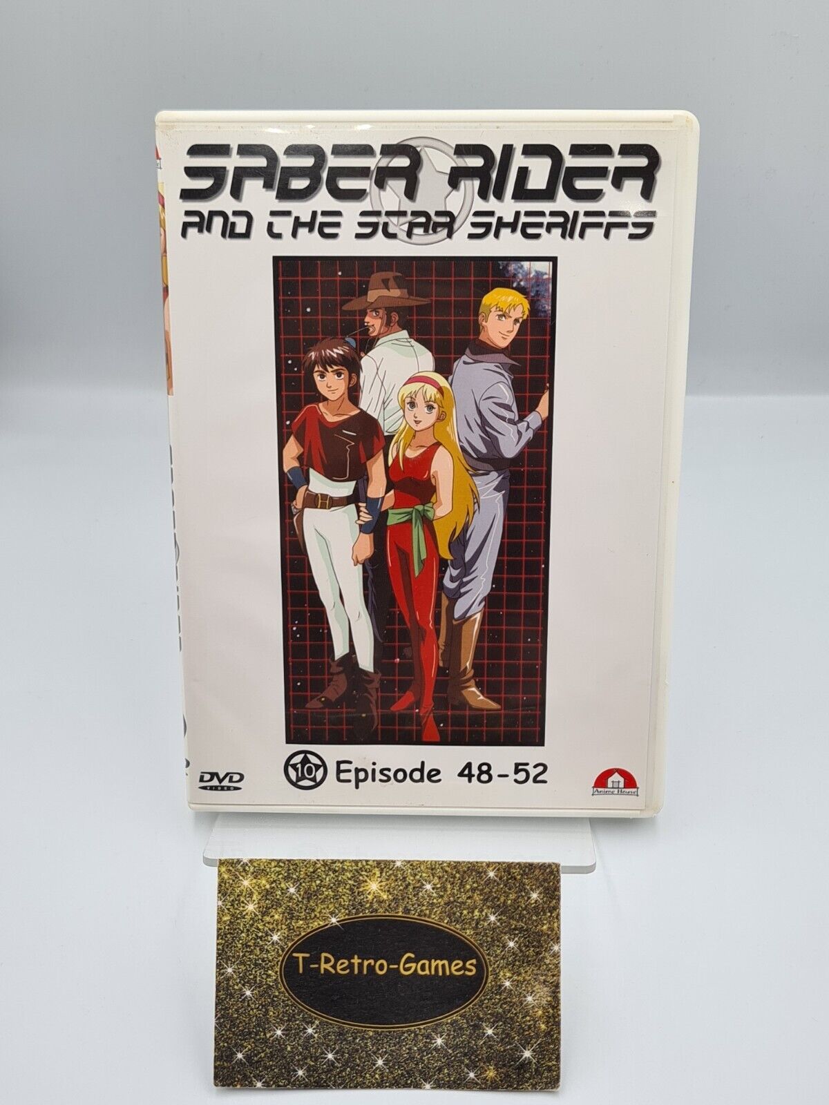 DVD Video Saber Rider And The Star Sheriffs Episode 48 - 52 Deutsch - T-Retro-Games 