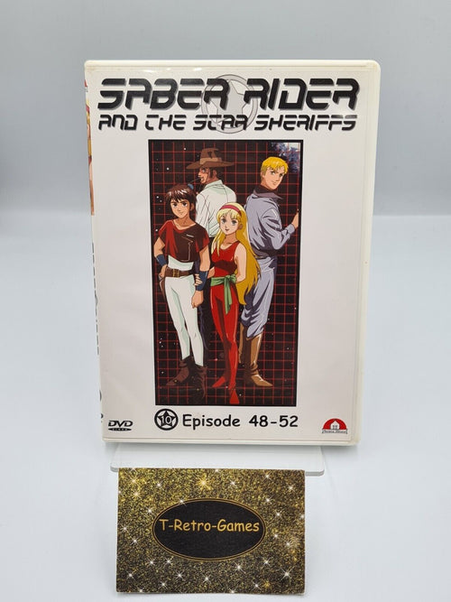 DVD Video Saber Rider And The Star Sheriffs Episode 48 - 52 Deutsch - T-Retro-Games 