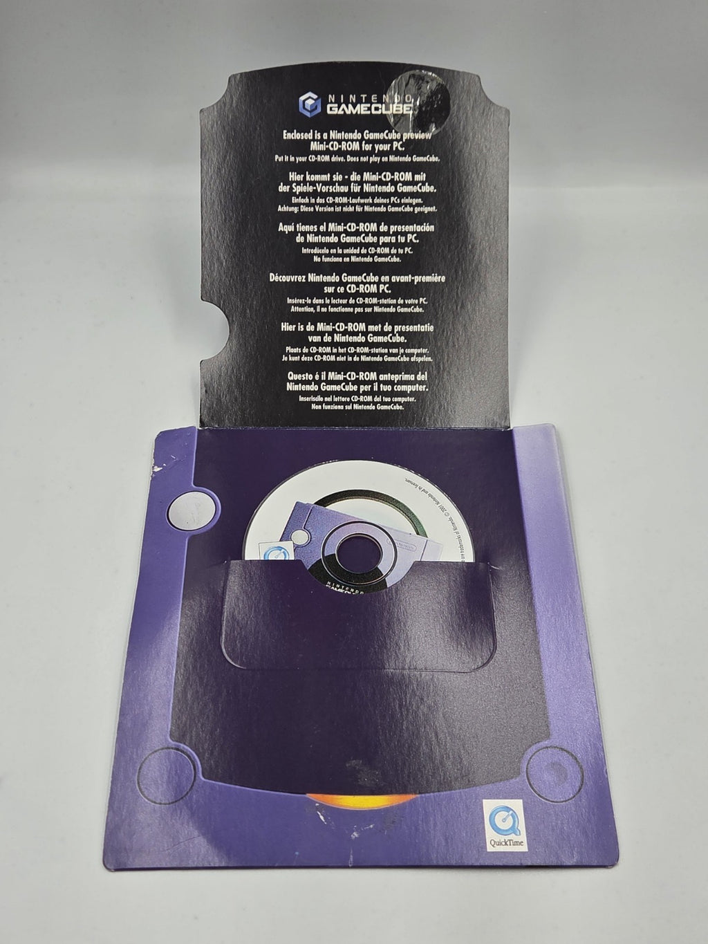 Nintendo GameCube PC Video Demo Promo Disc 