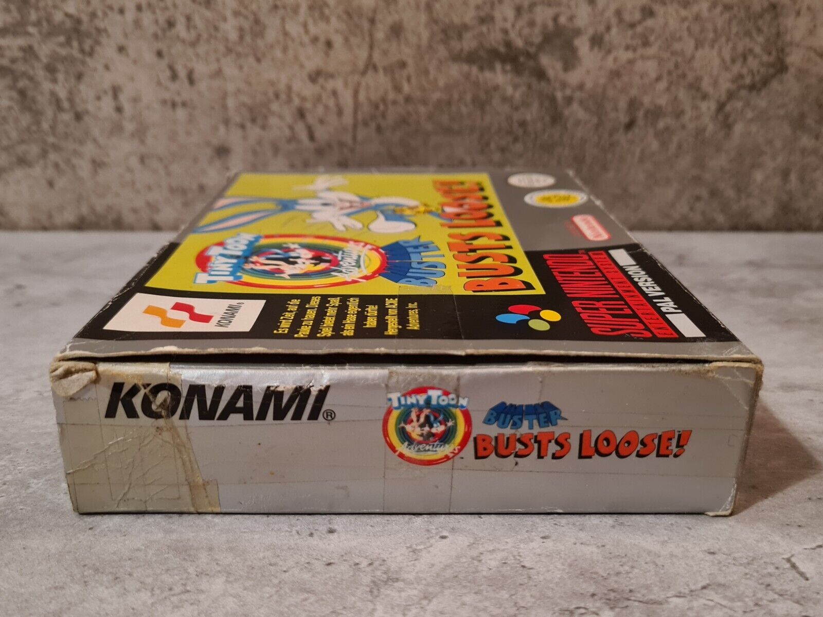 SNES Tiny Toon Adventures Buster Busts Loose mit OVP und Anleitung NOE - T-Retro-Games 