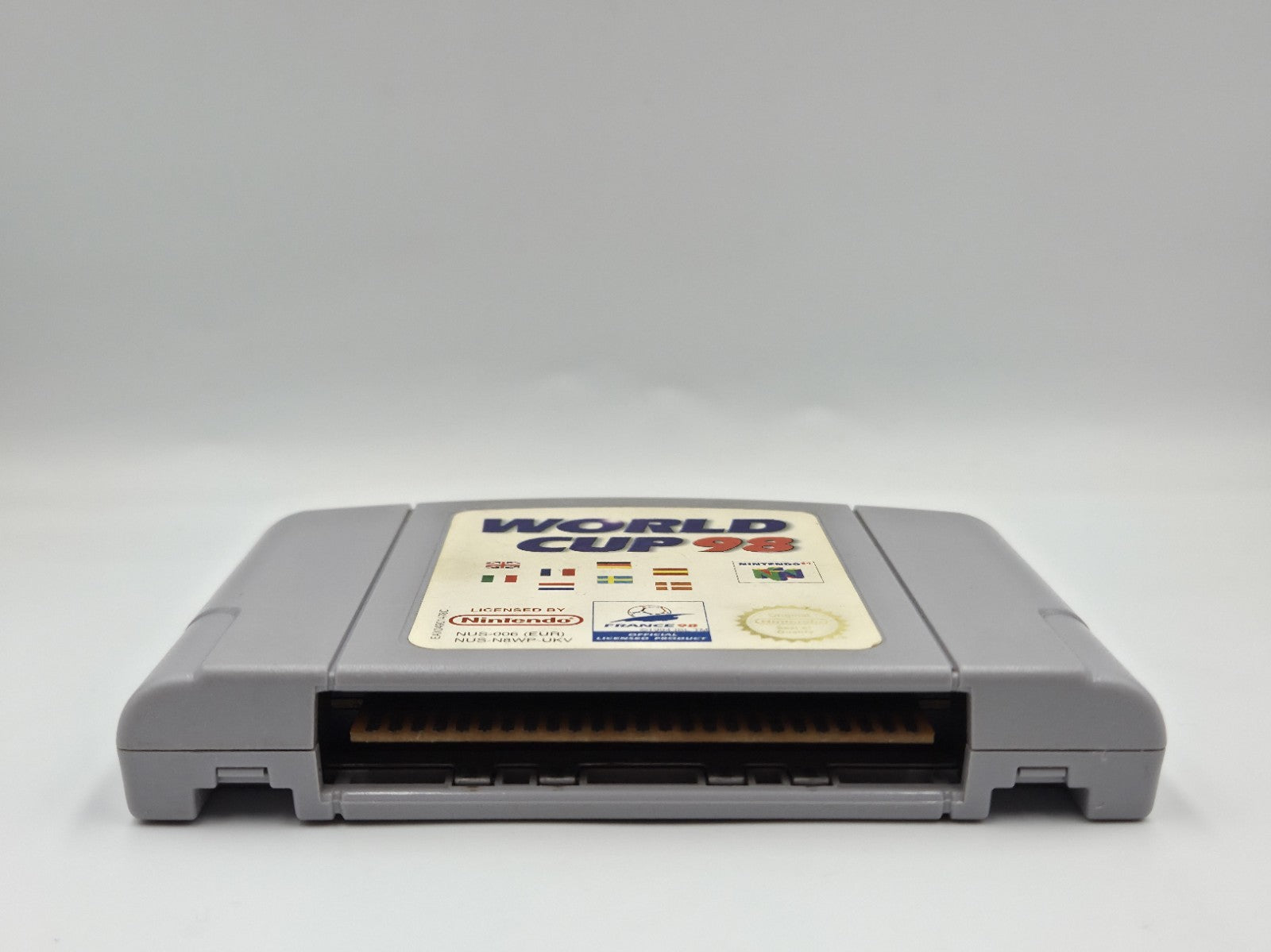 N64 Nintendo 64 Spiel World Cup 98 EUR Modul