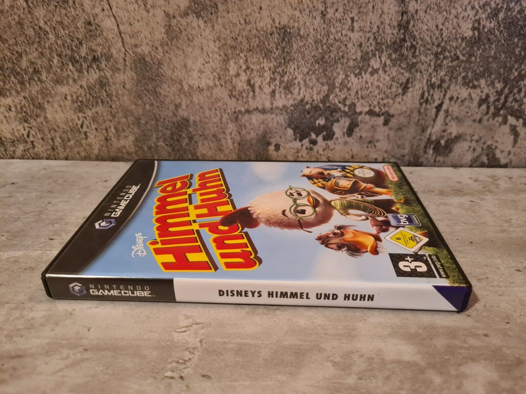 Nintendo GameCube Disney's Himmel und Huhn mit OVP und Anleitung NOE - T-Retro-Games 