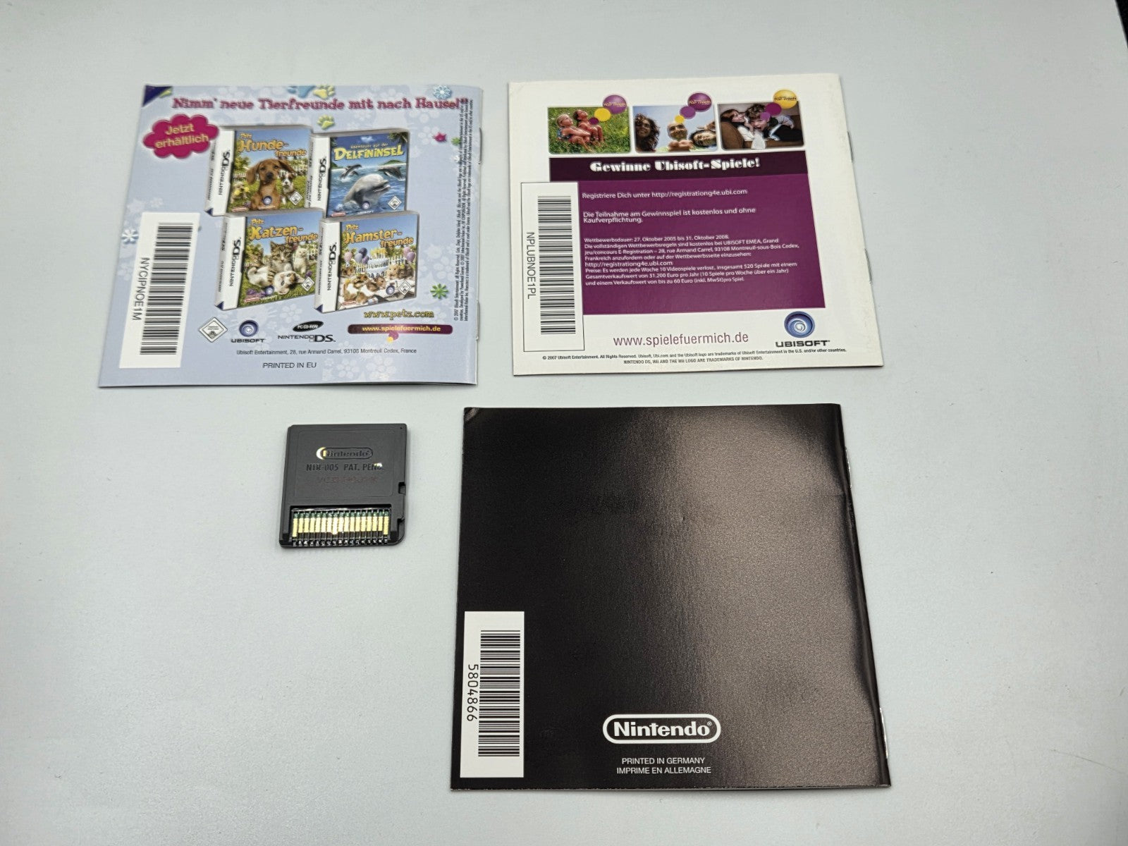 Nintendo DS Tigerz Abenteuer im Zirkus mit OVP und Anleitung NOE