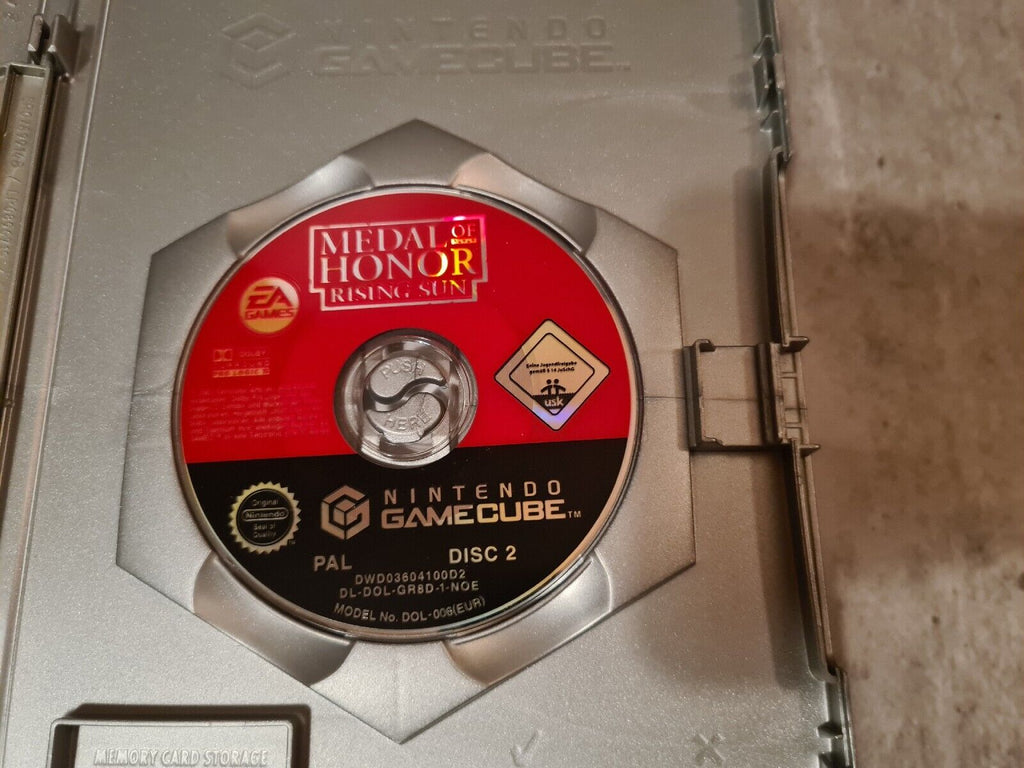 Nintendo GameCube Medal of Honor Rising Sun mit OVP und Anleitung NOE - T-Retro-Games 