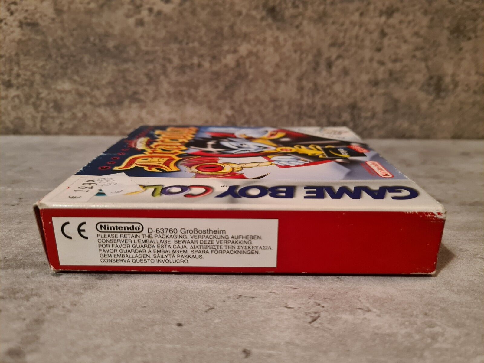 Gameboy Color Dracula Crazy Vampire mit OVP und Anleitung EUR - T-Retro-Games 