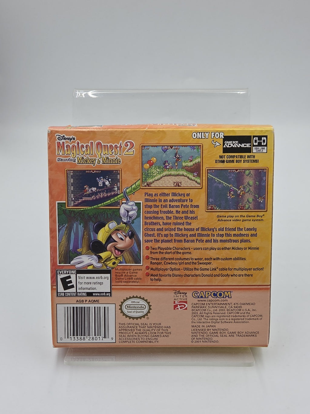 Game Boy Advance Spiel Disney's Magical Quest 2  mit OVP und Anleitung USA