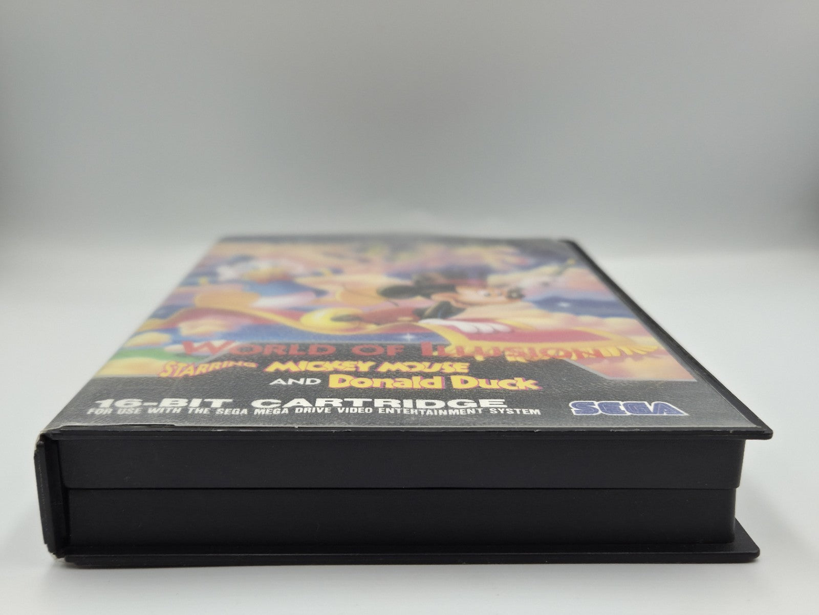 Sega Mega Drive Spiel World of Illusion mit OVP und Anleitung Multilingual 