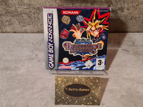 Gameboy Advance Yu-Gi-Oh Dungeon Dice Monsters mit OVP und Anleitung EUR - T-Retro-Games 