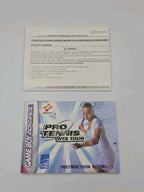 Game Boy Advance Spiel Pro Tennis WTA Tour mit OVP und Anleitung + Poster EUR