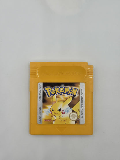 Nintendo Game Boy Classic Pokemon Gelbe Edition Modul NOE speichert