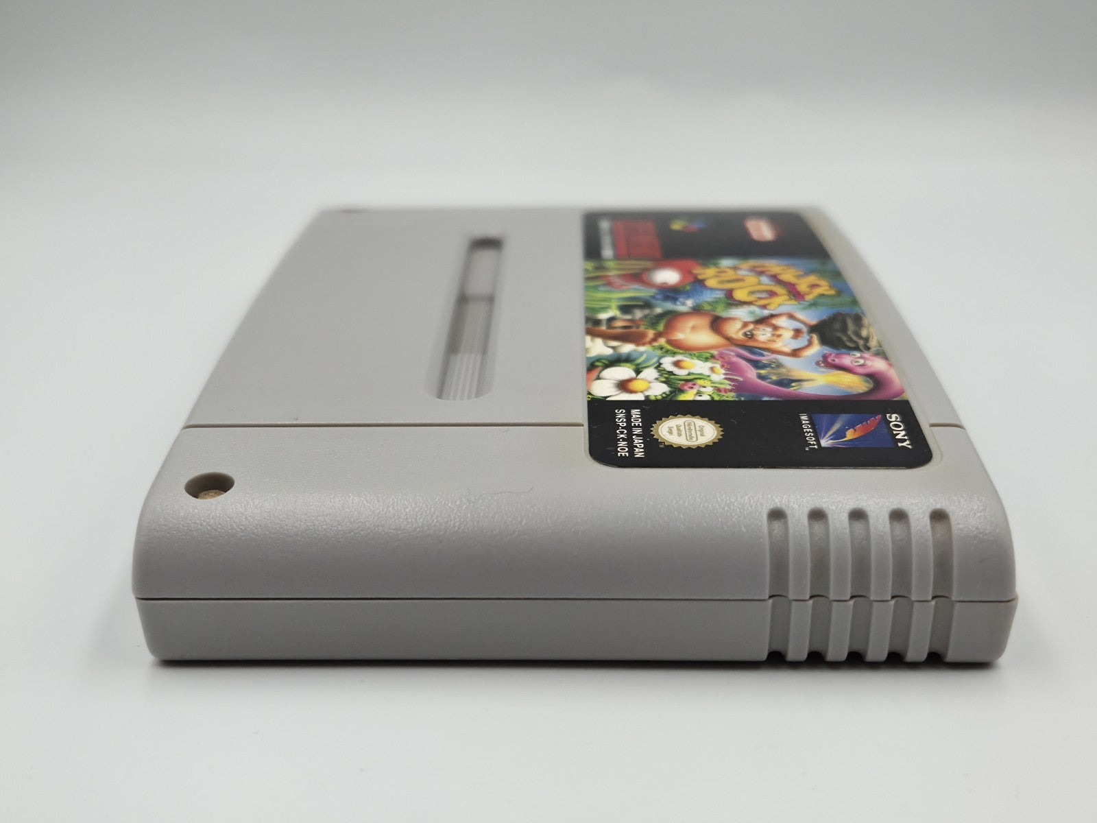 SNES Super Nintendo Chuck Rock Modul NOE