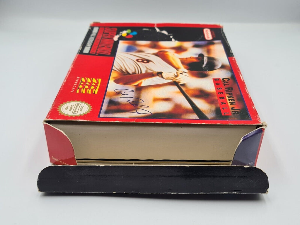 SNES Super Nintendo Cal Ripken JR. Baseball mit OVP und Anleitung NOE - T-Retro-Games 